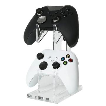 PS4 / Xbox One / Switch Supporto per controller di gioco Supporto da tavolo per lo stoccaggio dei gamepad - Trasparente