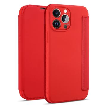 Custodia Flip Stile Sottile per iPhone 14 Pro - Rossa