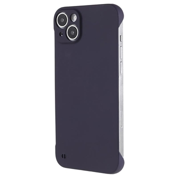 Custodia in Plastica Senza Cornice per iPhone 14 - Viola Scuro