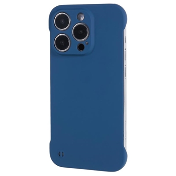 Custodia in Plastica Senza Cornice per iPhone 14 Pro Max - Blu Scuro