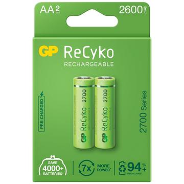 GP ReCyko 2700 Batterie AA ricaricabili 2600mAh