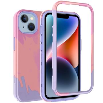 Custodia Ibrida Stylish Gradient iPhone 14 Plus - Arancione