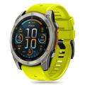 Cinturino in silicone Tech-Protect per Garmin Fenix 5/6/6 Pro/7/8/E - 47mm - Lime