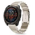 Garmin Fenix 5X/5X Plus/6X/6X Pro/7X/8 Cinturino in acciaio inossidabile Tech-Protect SteelBand - 51mm - Titanio