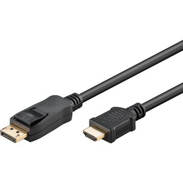 Goobay Cavo da DisplayPort a HDMI - UHD, 4K @ 60 Hz - 1m