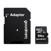 Scheda di memoria GoodRam MicroSDHC M1AA-0640R12 - Classe 10 - 64GB