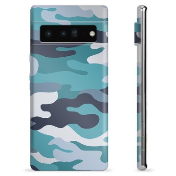 Custodia in TPU per Google Pixel 6 Pro - Mimetica blu