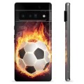 Custodia in TPU per Google Pixel 6 Pro - Football Flame