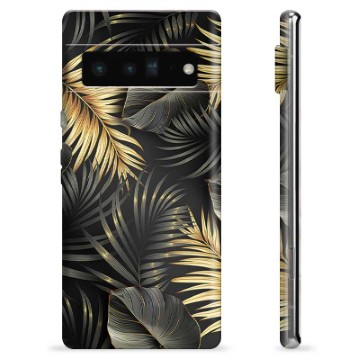 Custodia in TPU per Google Pixel 6 Pro - Foglie d\'oro