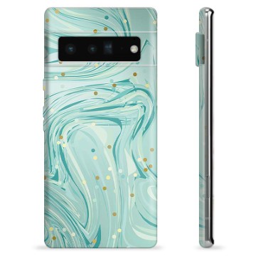 Custodia in TPU per Google Pixel 6 Pro - Verde menta