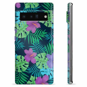 Custodia in TPU per Google Pixel 6 Pro - Fiore tropicale