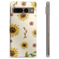 Google Pixel 7 Pro Custodia TPU - Girasole