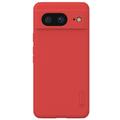 Custodia Ibrida Nillkin Super Frosted Shield Pro per Google Pixel 8 - Rossa