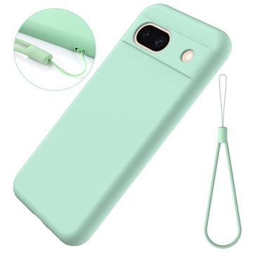 Custodia in Silicone Liquido per Google Pixel 8a - Verde