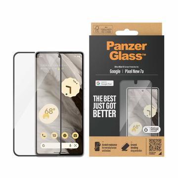 Proteggi Schermo PanzerGlass Ultra-Wide Fit per Google Pixel 8a - Bordo Nero