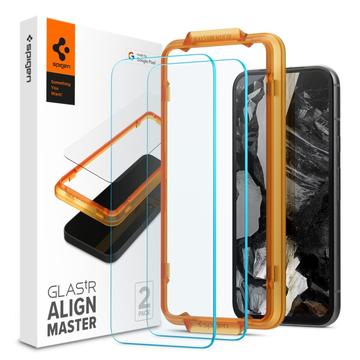 Pellicola salvaschermo Spigen ALM Glas.tR per Google Pixel 8a - 2 pz.