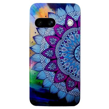 Custodia in TPU Stylish Ultra Sottile per Google Pixel 8a - Fiore di mandala