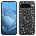 Custodia ibrida per Google Pixel 9/9 Pro Serie Glitter - Nera