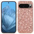 Custodia ibrida per Google Pixel 9/9 Pro Serie Glitter - Rosa Oro