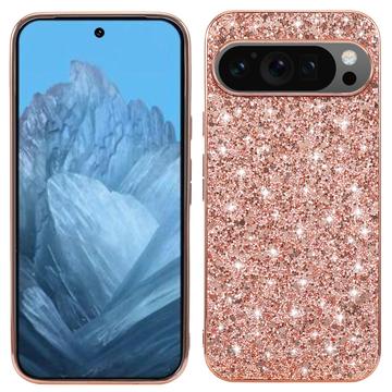 Custodia ibrida per Google Pixel 9/9 Pro Serie Glitter