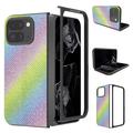 Custodia ibrida con texture strass per Google Pixel 9 Pro Fold