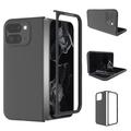 Custodia in Plastica Gommata per Google Pixel 9 Pro Fold - Nera