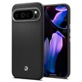 Custodia Google Pixel 9 Pro XL Spigen Enzo Aramid - Nero opaco