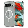 Custodia Spigen Ultra Hybrid Mag per Google Pixel 9 Pro XL - Bianca / Trasparente