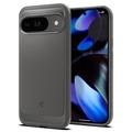 Custodia in TPU Spigen Rugged Armor per Google Pixel 9/9 Pro - Marmo grigio