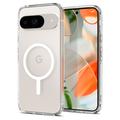 Custodia Spigen Ultra Hybrid Mag per Google Pixel 9/9 Pro - Bianca / Trasparente