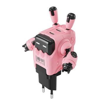 Caricabatterie da parete veloce GaN GravaStar Delta35 35W - Rosa