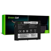 Batteria Green Cell - Lenovo ThinkPad E480, E580, E590 - 4100mAh