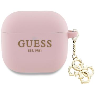 Custodia in silicone AirPods 4 Guess 4G Charm