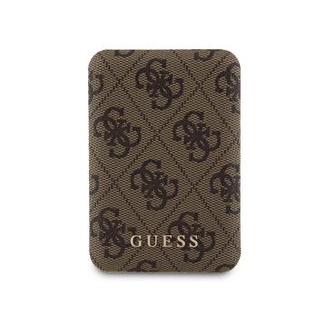 Guess 4G Powerbank magnetico senza fili 5000mAh - Compatibile con MagSafe - Marrone