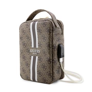 Borsa da viaggio universale Guess 4G con strisce stampate