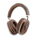 Cuffie Bluetooth Guess 4G Triangle Logo - Marrone