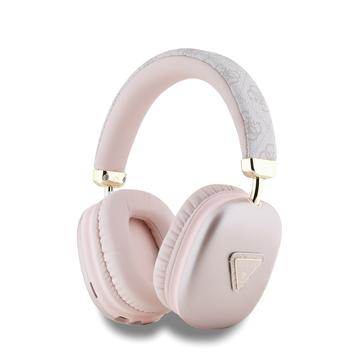 Cuffie Bluetooth Guess 4G Triangle Logo - Rosa