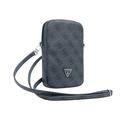 Borsa a tracolla per smartphone Guess 4G Triangle Logo - Nero