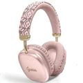 Guess G Cube Metallic Script Logo Cuffie wireless on-ear - Rosa