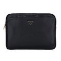 Custodia per laptop Guess con logo a triangolo in grana - 14" - Nero