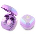 Auricolari True Wireless Guess Iridescent 4G Printed Logo - Viola