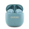 Auricolari senza fili TWS Guess Printed Classic Logo - Turchese