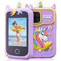 Giocattolo intelligente per bambini Happy Unicorn Z10 X Type con fotocamera, 20 giochi, lettore musicale