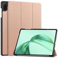 Custodia Smart Folio serie Tri-Fold per Honor Pad X8a - Rosa Oro