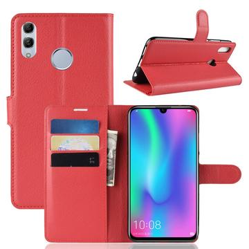 Custodia a Portafoglio per Huawei P Smart (2019) con Chiusura Magnetica - Rossa