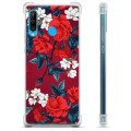 Custodia ibrida per Huawei P30 Lite - Fiori vintage