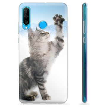 Custodia in TPU per Huawei P30 Lite - Cat