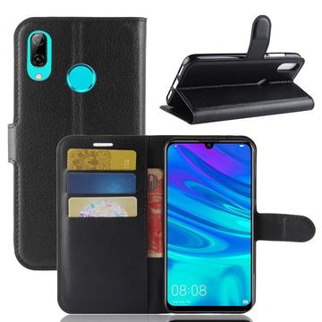 Custodia a Portafoglio per Huawei P30 Lite con Chiusura Magnetica - Nera