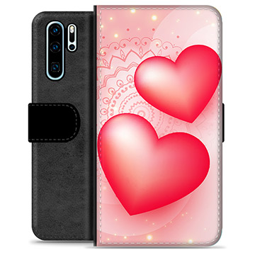 Custodia a Portafoglio Premium per Huawei P30 Pro - Amore