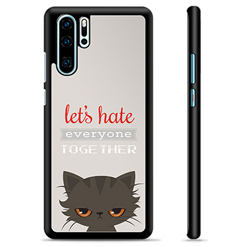 Cover protettiva per Huawei P30 Pro - Gatto arrabbiato